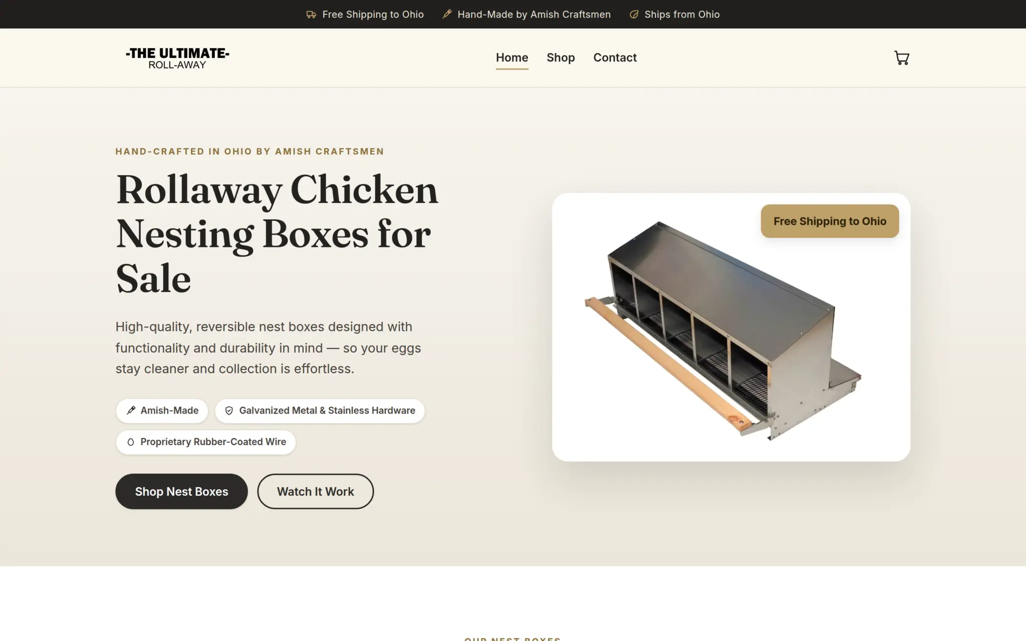 The Ultimate Rollaway website homepage